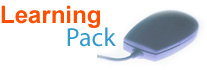 Learning pack title with illustration of computer mouse